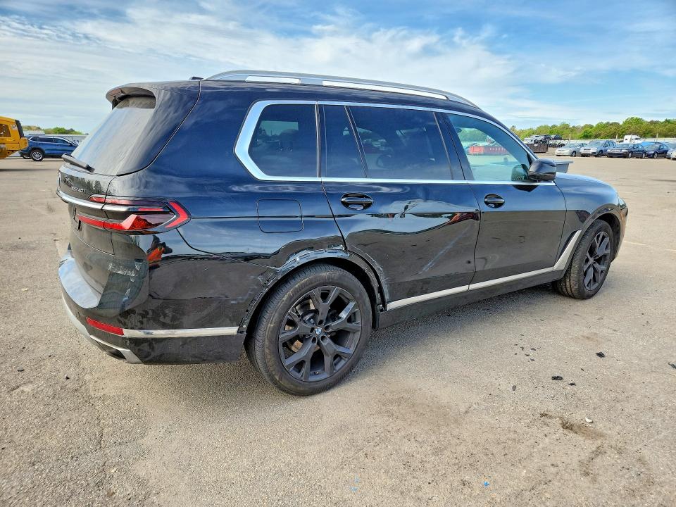 2025 BMW X7 VIN 5UX23EM09S9Z32573 COPART salvage auction — SIDE, Ny - Mv-907A Salvage Certificate, sold $47,500 on 2026-07-20 (photo 3)