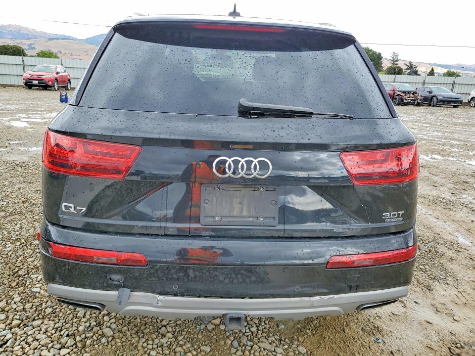 2018 Audi VIN WA1LAAF7XJD017042 COPART salvage auction — REAR END, Ca - Salvage Certificate, sold $7,900 on 2026-07-02 (photo 6)