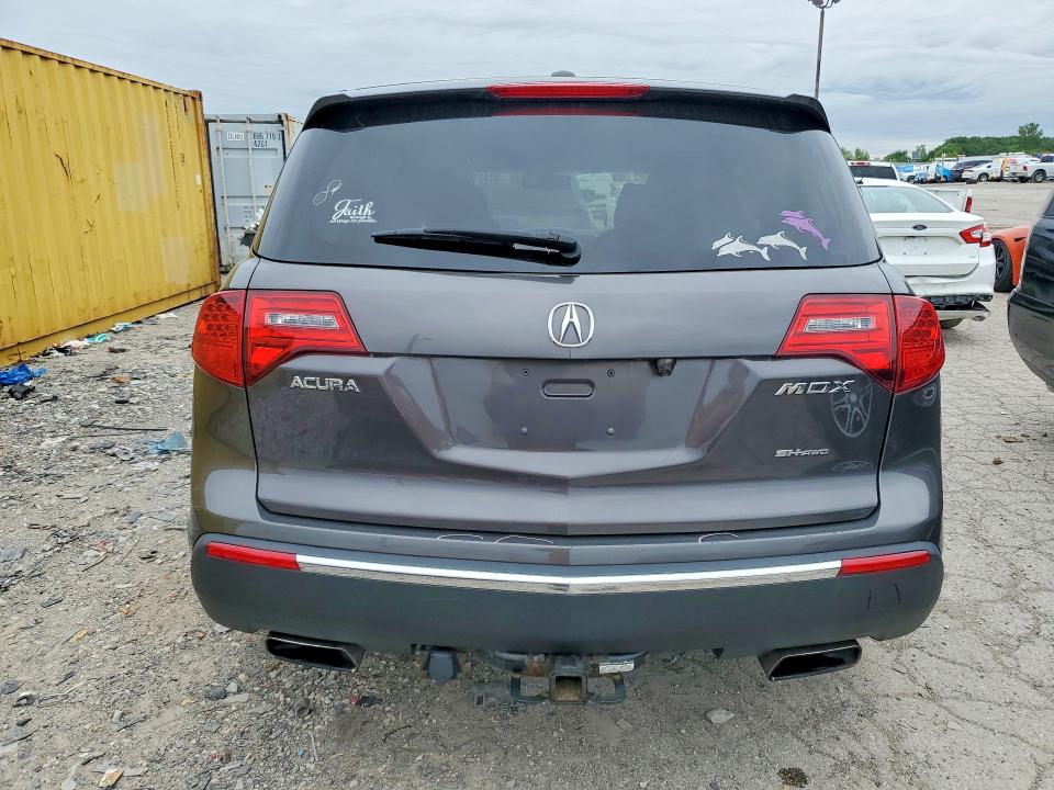 2010 Acura Mdx VIN 2HNYD2H26AH526181 COPART salvage auction — FRONT END, In - Certificate Of Title, sold $600 on 2026-07-19 (photo 6)