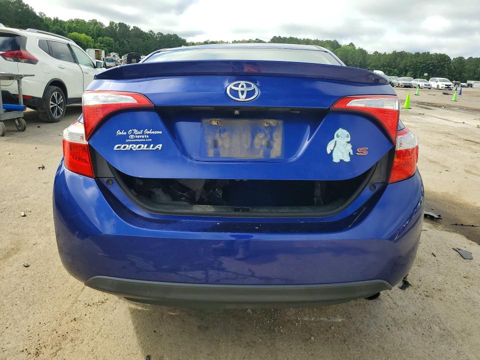 2015 Toyota Corolla VIN 5YFBURHE9FP230524 COPART salvage auction — FRONT END, Ms - Cert Of Title-Salvaged, sold $1,000 on 2026-07-03 (photo 6)