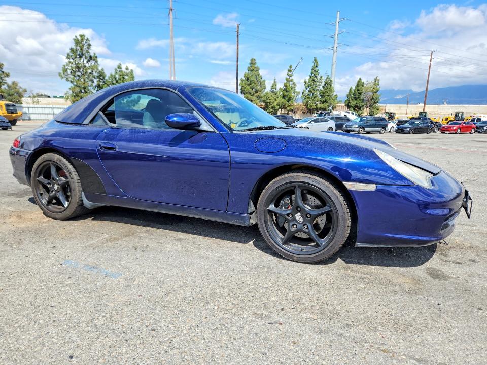 2003 Porsche 911 VIN WP0CA29913S652769 COPART salvage auction — REAR END, Ca - Salvage Certificate, sold $8,900 on 2026-07-30 (photo 4)