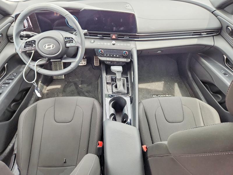 2025 Hyundai Elantra VIN KMHLM4DJ8SU172389 COPART salvage auction — REAR END, Tx - Salvage Vehicle Title, sold $7,300 on 2026-07-13 (photo 8)