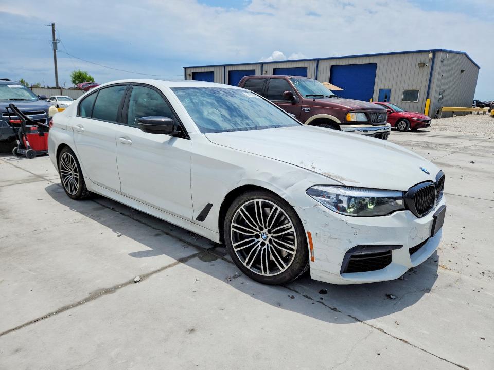 2020 BMW 5er VIN WBAJS3C02LCE58654 COPART salvage auction — FRONT END, Tx - Salvage Vehicle Title, sold $1,050 on 2026-07-24 (photo 4)