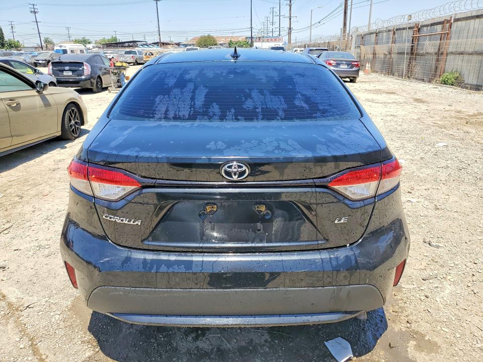 2021 Toyota Corolla VIN 5YFEPMAE4MP192120 COPART salvage auction — FRONT END, Ca - Salvage Certificate, sold $2,950 on 2026-07-09 (photo 6)