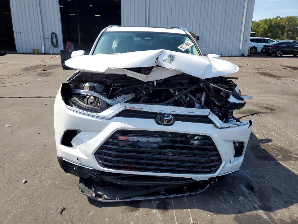 2024 Toyota Highlander VIN 5TDAAAB5XRS041973 COPART salvage auction — FRONT END, Fl - Cert Of Title Slvg Rebuildable, sold $18,500 on 2026-07-13 (photo 5)