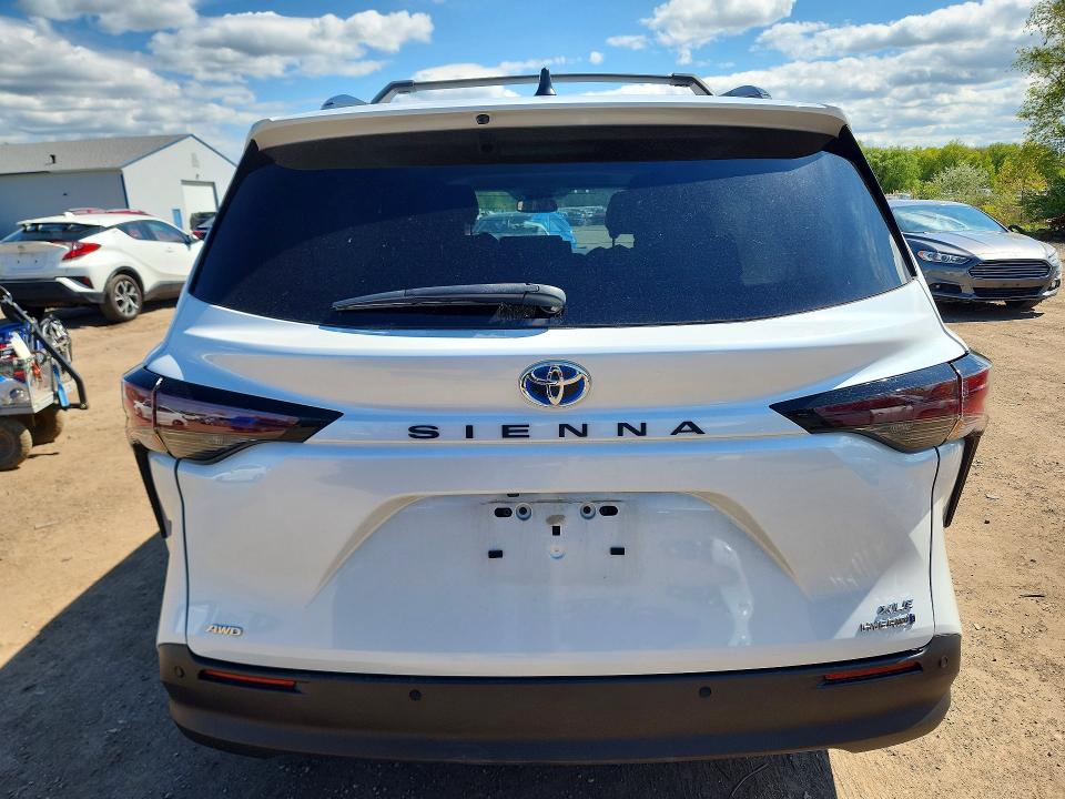 2024 Toyota VIN 5TDJSKFC9RS128310 COPART salvage auction — SIDE, Oh - Cert Of Title-Salvage, sold $19,100 on 2026-07-02 (photo 6)
