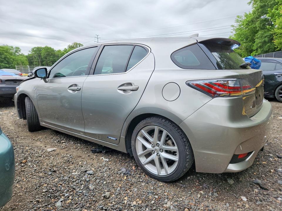 2017 Lexus Ct VIN JTHKD5BH5H2299318 COPART salvage auction — FRONT END, MD - CERT OF SALVAGE > 75% DAMAGE, sold $1,600 on 2026-07-28 (photo 2)