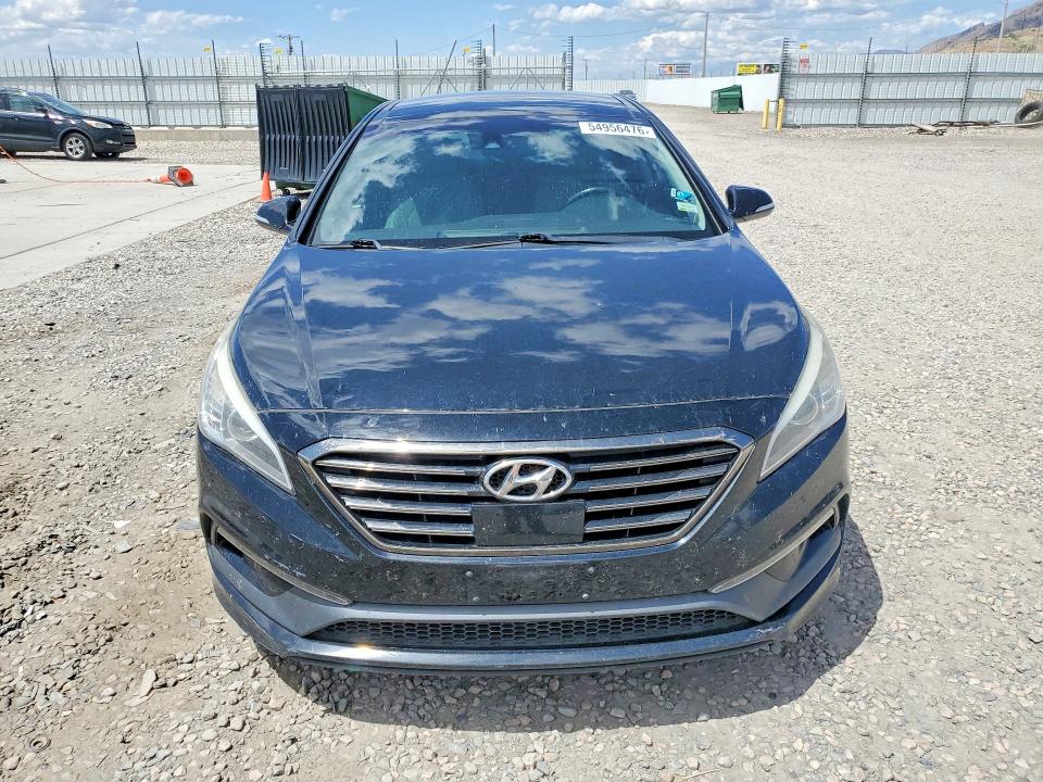 2016 Hyundai Sonata VIN 5NPE34AF7GH366980 COPART salvage auction — UNDERCARRIAGE, Ut - Salvage Certificate, sold $550 on 2026-08-03 (photo 5)