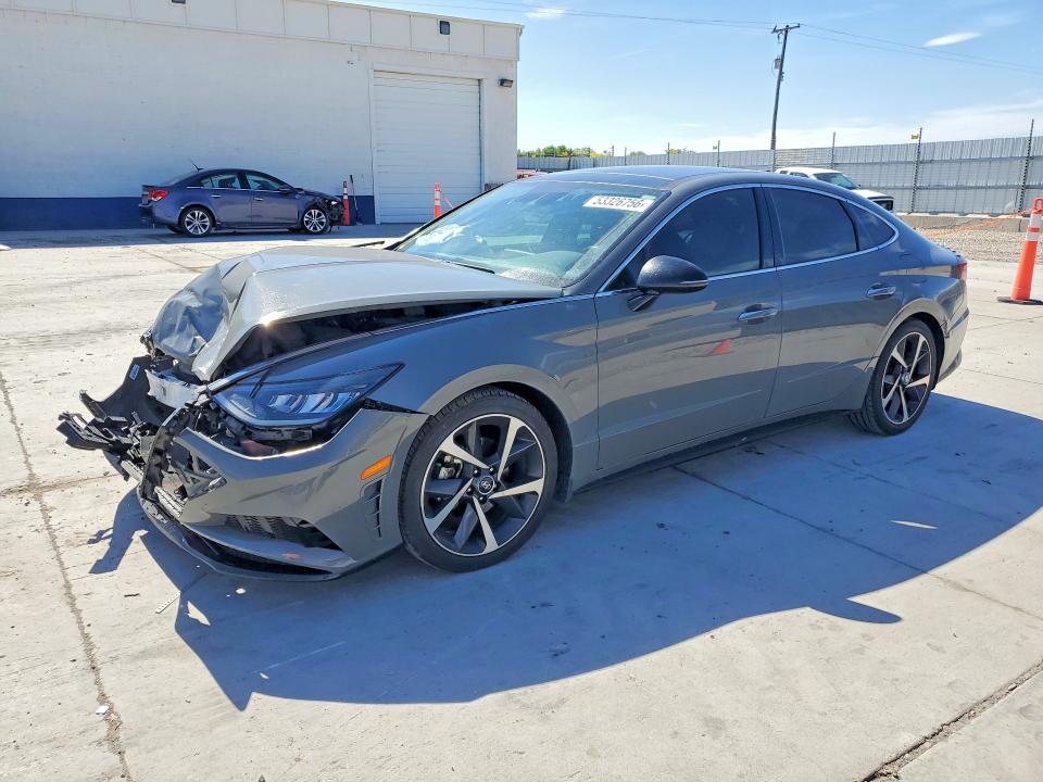 2022 Hyundai VIN 5NPEJ4J29NH138480 COPART salvage auction — FRONT END, Ut - Salvage Certificate, sold $3,850 on 2026-07-27 (photo 1)