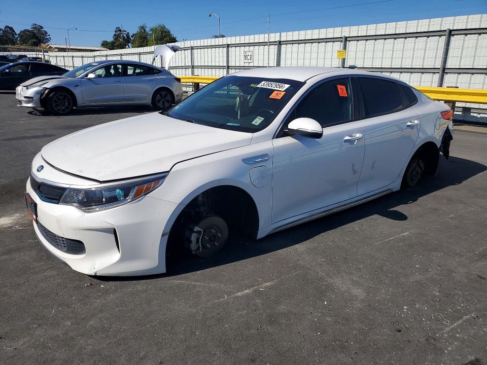 2018 Kia Optima VIN KNAGV4LD0J5025777 COPART salvage auction — VANDALISM, Ca - Salvage Certificate, sold $225 on 2026-07-20 (photo 1)