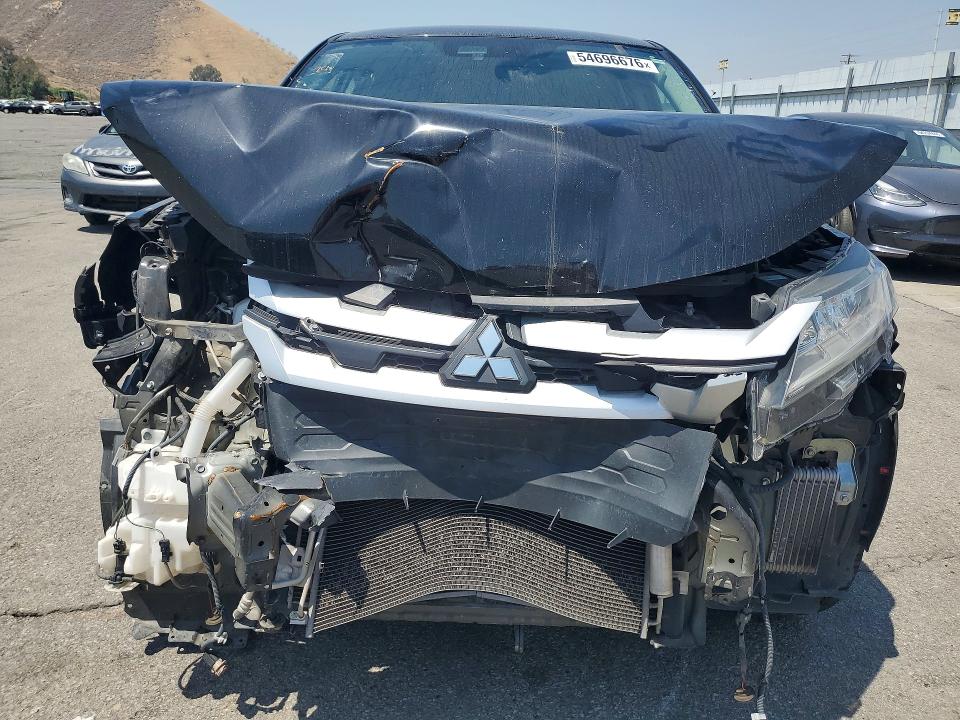 2021 Mitsubishi Outlander VIN JA4APUAU4MU016896 COPART salvage auction — FRONT END, Ca - Dis/Dlr/Exp Only Clean Title, sold $2,350 on 2026-07-28 (photo 5)