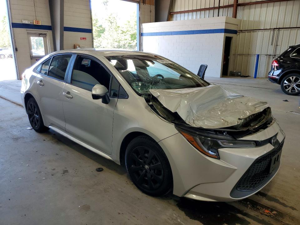 2022 Toyota Corolla VIN 5YFEPMAE9NP380004 COPART salvage auction — FRONT END, VA - CERT OF TITLE - SALVAGE, sold $4,800 on 2026-07-31 (photo 4)