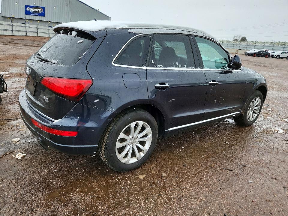 2015 Audi Q5 VIN WA1CFAFP8FA052737 COPART salvage auction — UNDERCARRIAGE, Co - Salvage Title, sold $1,100 on 2026-07-06 (photo 3)