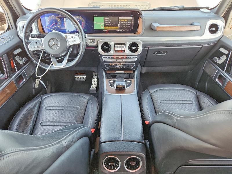 2020 Mercedes-benz G-class VIN WDCYC6BJ1LX333946 COPART salvage auction — FRONT END, FL - CERT OF TITLE SLVG REBUILDABLE, sold $15,000 on 2026-07-28 (photo 8)