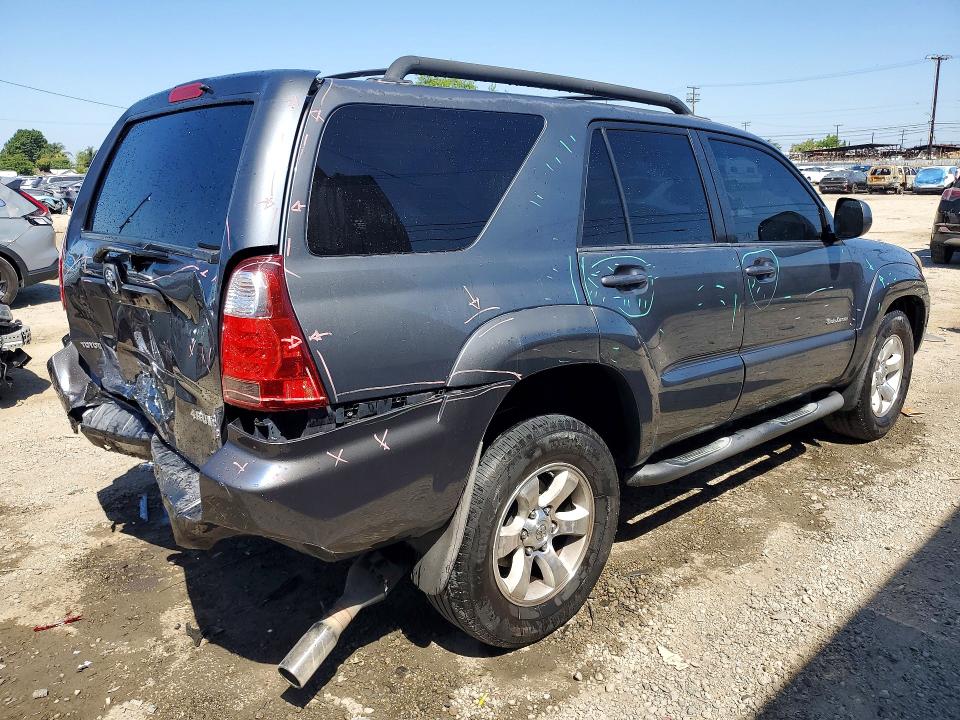 2007 Toyota 4runner VIN JTEZU14R270085049 COPART salvage auction — REAR END, CA - SALVAGE CERTIFICATE, sold $2,350 on 2026-07-09 (photo 3)