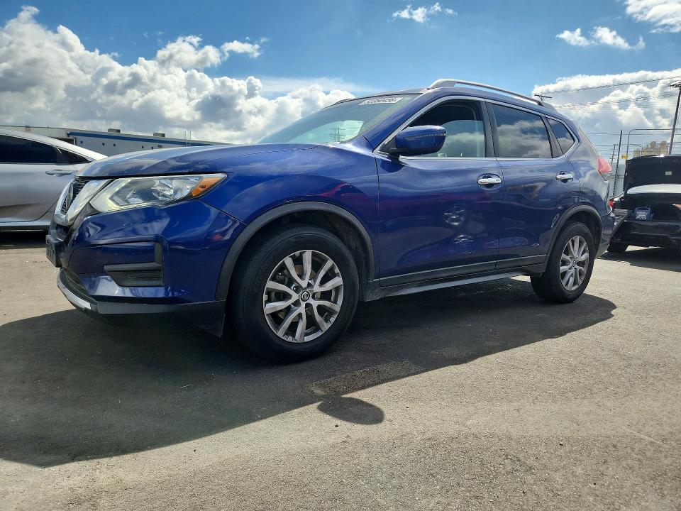 2019 Nissan VIN KNMAT2MTXKP512905 COPART salvage auction — REAR END, Ca - Salvage Certificate, sold $2,750 on 2026-07-13 (photo 1)
