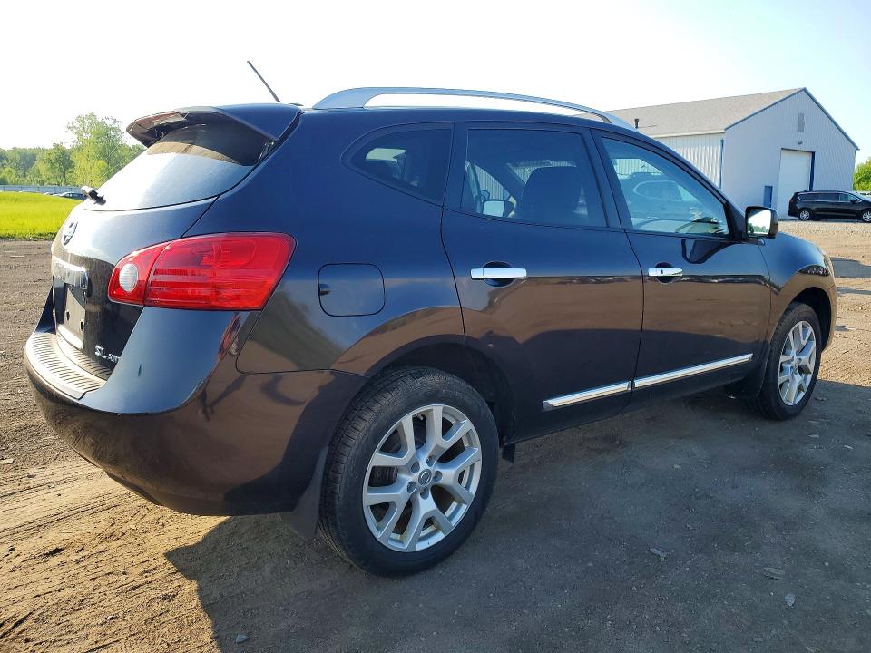 2013 Nissan Rogue VIN JN8AS5MV0DW655378 COPART salvage auction — HAIL, Oh - Cert Of Title-Salvage, sold $1,450 on 2026-07-09 (photo 3)