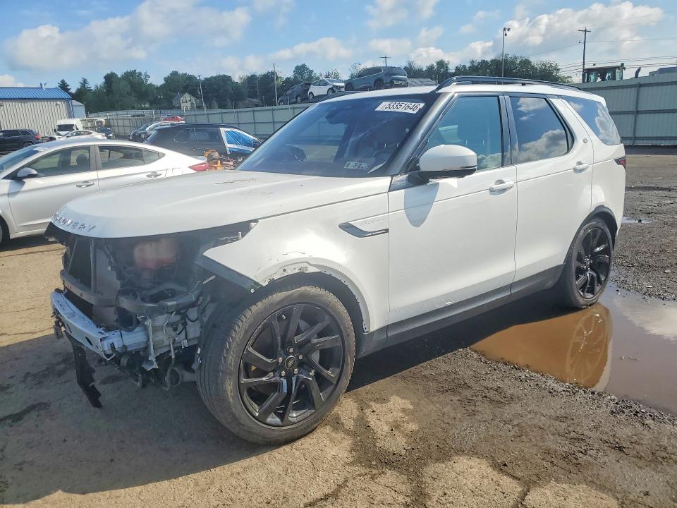 2022 Land rover VIN SALRJ2EX8N2460968 COPART salvage auction — FRONT END, Pa - Certificate Of Salvage, sold $225 on 2026-07-24 (photo 1)