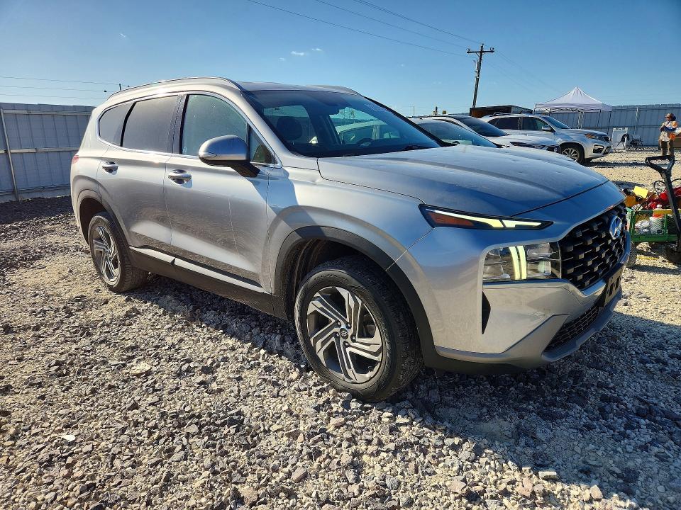 2023 Hyundai Santa fe VIN 5NMS2DAJ1PH563652 COPART salvage auction — HAIL, Mo - Salvage Certificate Of Title, sold $8,200 on 2026-07-27 (photo 4)