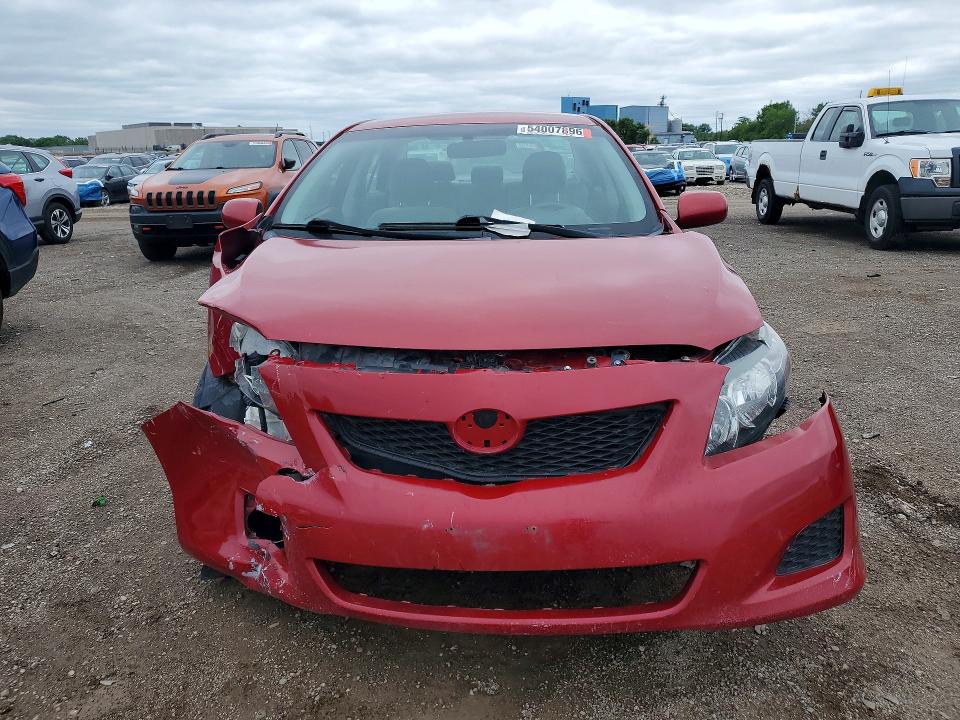 2009 Toyota Corolla VIN JTDBL40E69J003124 COPART salvage auction — FRONT END, Ia - Salvage W/Salvage History, sold $1,000 on 2026-07-17 (photo 5)