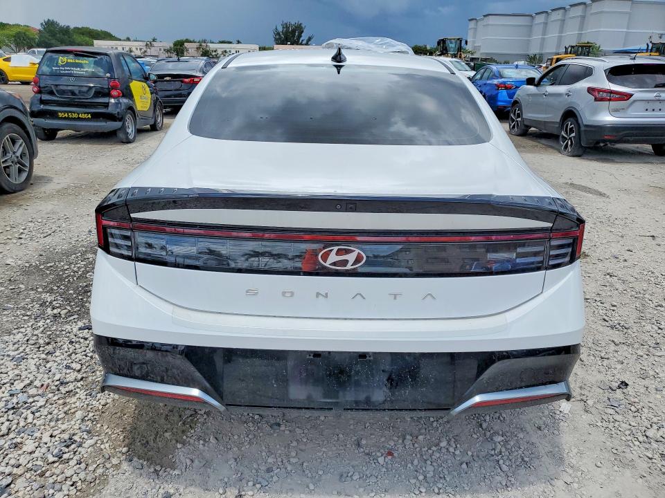 2024 Hyundai VIN KMHL64JA1RA395268 COPART salvage auction — FRONT END, Fl - Cert Of Title Slvg Rebuildable, sold $7,000 on 2026-07-07 (photo 6)