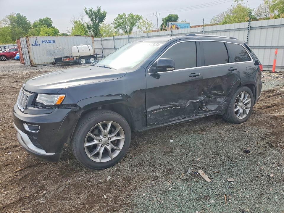 2016 Jeep VIN 1C4RJFJTXGC469492 COPART salvage auction — SIDE, Il - Salvage Certificate, sold $4,150 on 2026-07-03 (photo 1)
