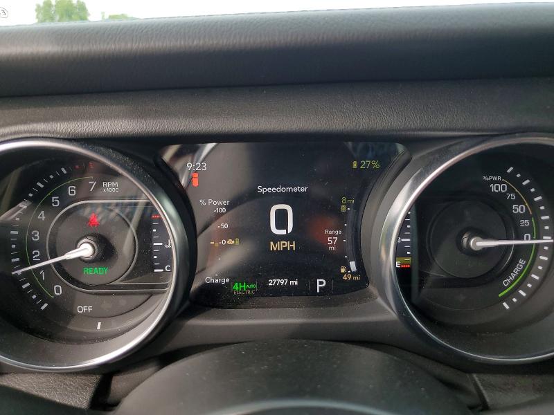2023 Jeep Wrangler / VIN 1C4JJXR67PW518535 COPART salvage auction — MINOR DENT/SCRATCHES, Mo - Certificate Of Title, sold $24,250 on 2026-07-02 (photo 9)