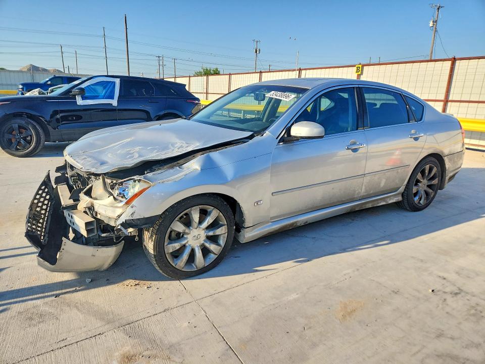 2007 Infiniti M VIN JNKAY01EX7M303327 COPART salvage auction — FRONT END, Tx - Cert Of Title-Rebuilt Salvage, sold $325 on 2026-07-14 (photo 1)