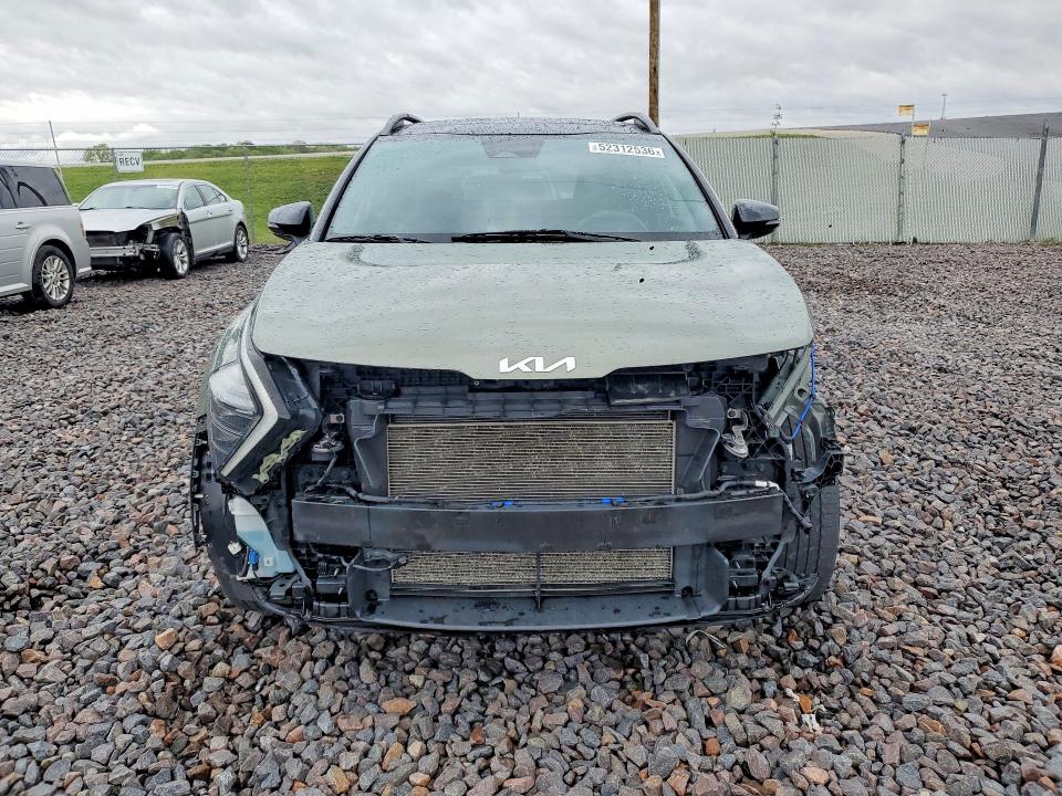 2024 Kia Sportage VIN 5XYK6CDF3RG157567 COPART salvage auction — FRONT END, IN - CERT OF TITLE-SALVAGE TITLE, sold $7,400 on 2026-07-28 (photo 5)