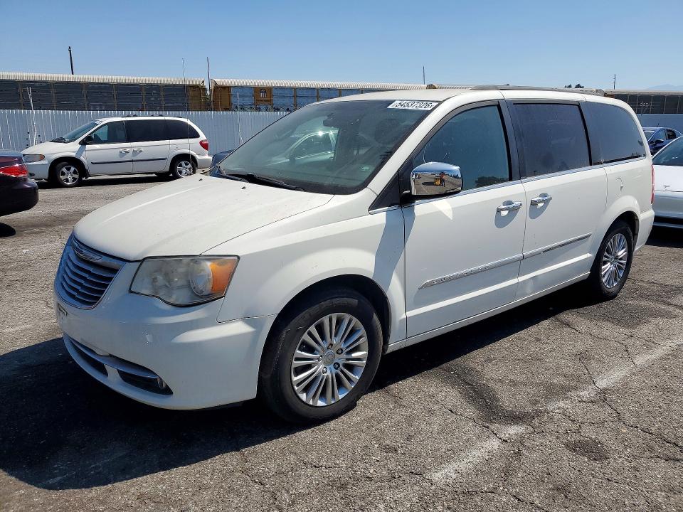 2013 Chrysler Voyager VIN 2C4RC1CG5DR606659 COPART salvage auction — MINOR DENT/SCRATCHES, Id - Salvage Certificate Of Title, sold $550 on 2026-07-21 (photo 1)
