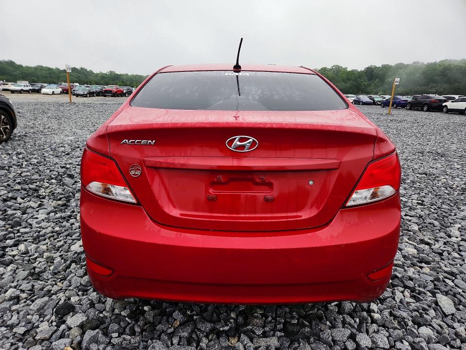 2017 Hyundai Accent VIN KMHCT4AE7HU267898 COPART salvage auction — FRONT END, Ga - Cert Of Title-Salvage, sold $675 on 2026-07-09 (photo 6)