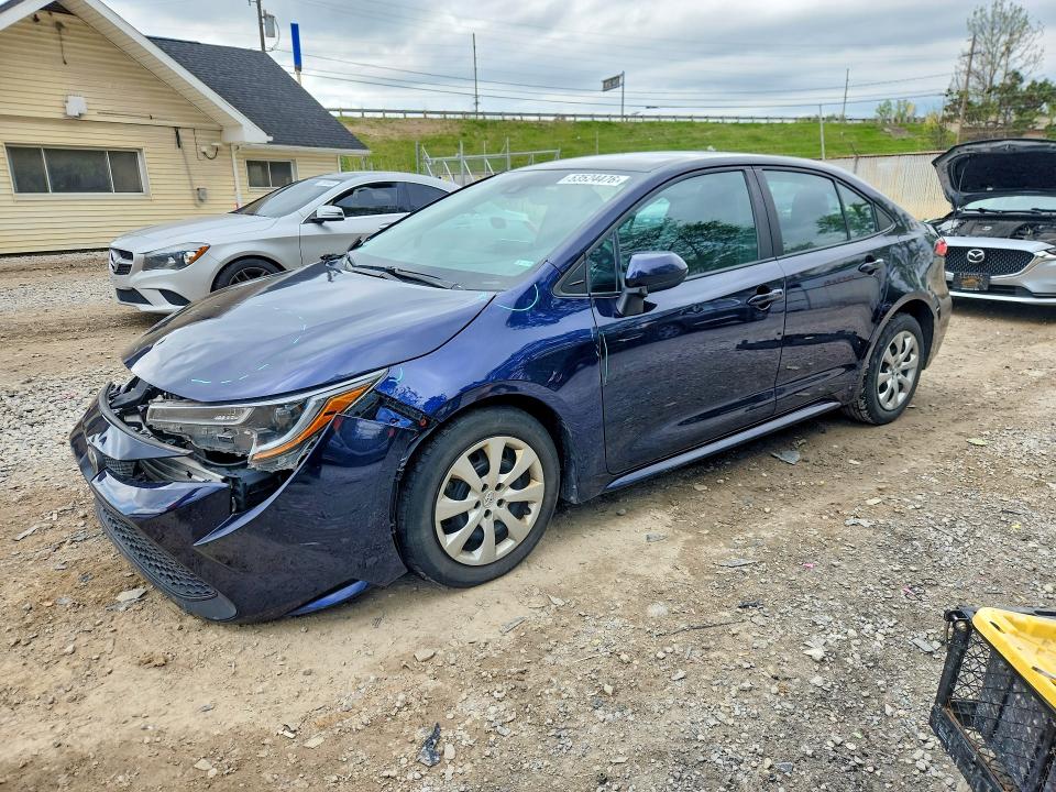 2022 Toyota Corolla VIN 5YFEPMAE0NP335193 COPART salvage auction — FRONT END, Oh - Cert Of Title-Salvage, sold $4,450 on 2026-07-08 (photo 1)