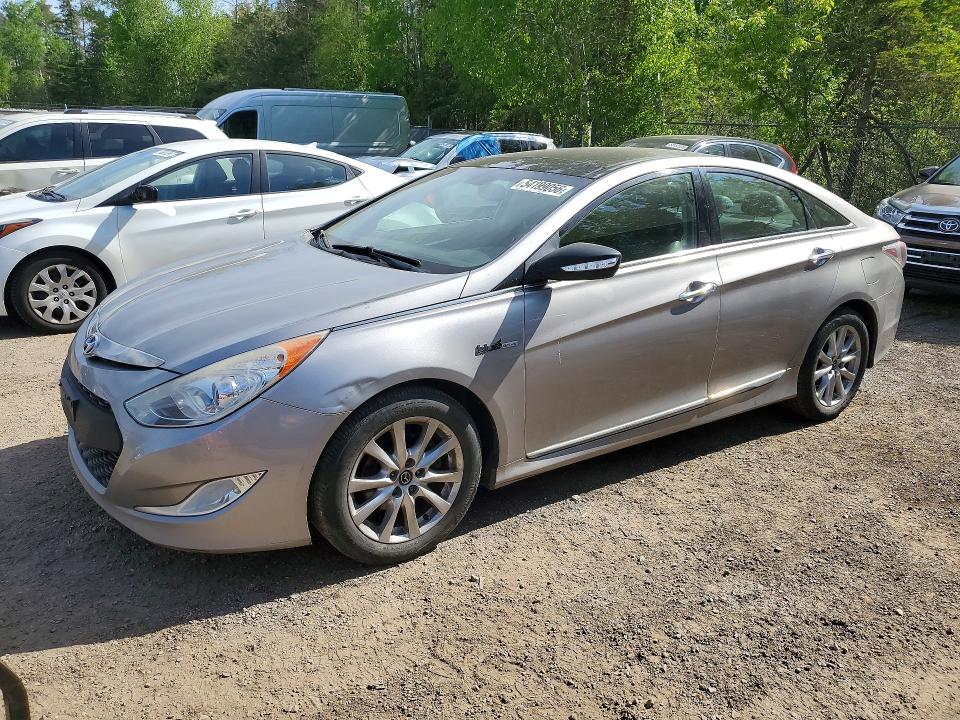 2012 Hyundai Sonata VIN KMHEC4A40CA060313 COPART salvage auction — SIDE, On - Permit No Brand - Unfit, sold $850 on 2026-07-21 (photo 1)