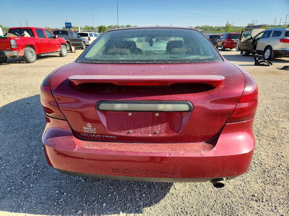 2006 Pontiac Grand prix VIN 2G2WP552561225318 COPART salvage auction — FRONT END, Ia - Cert Of Title-Salvage Title, sold $300 on 2026-07-08 (photo 6)