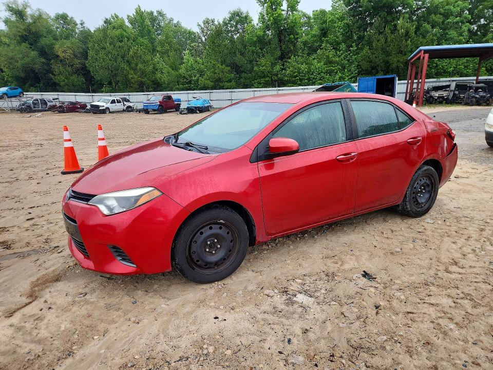 2016 Toyota Corolla VIN 5YFBURHE7GP546456 COPART salvage auction — REAR END, Fl - Cert Of Title Slvg Rebuildable, sold $2,500 on 2026-07-10 (photo 1)