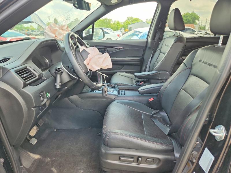 2022 Honda Pilot VIN 5FNYF6H77NB055110 COPART salvage auction — FRONT END, Oh - Cert Of Title-Salvage, sold $7,700 on 2026-07-24 (photo 7)