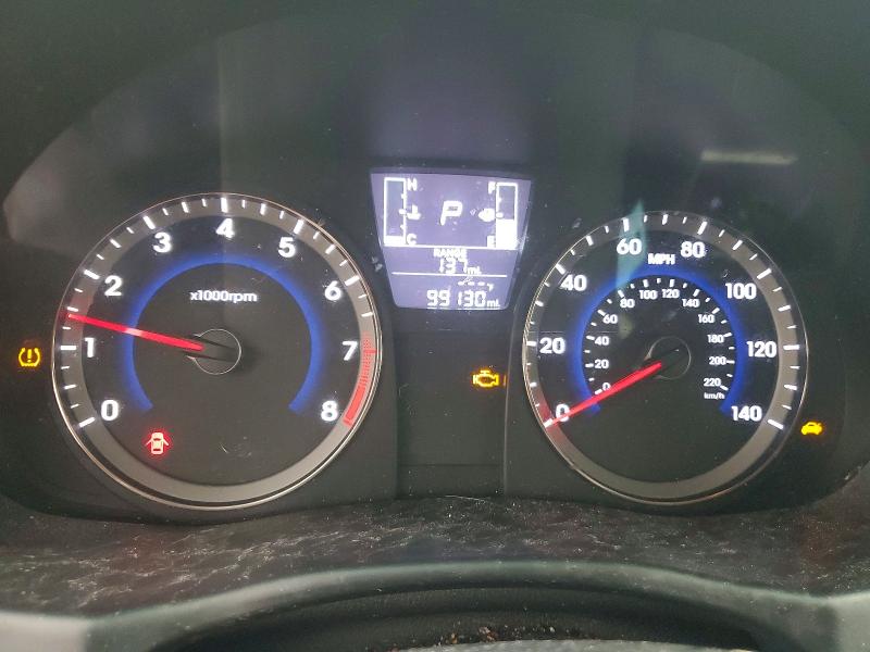 2017 Hyundai Accent VIN KMHCT5AEXHU335181 COPART salvage auction — FRONT END, TX - SALVAGE VEHICLE TITLE (P), sold $850 on 2026-07-02 (photo 9)