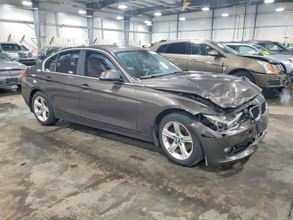 2015 BMW 3er VIN WBA3B5C53FF959729 COPART salvage auction — FRONT END, Mn - Cert Of Title-Salvage, sold $1,400 on 2026-07-14 (photo 4)