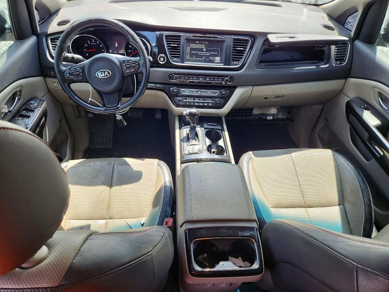 2016 Kia SEDONA VIN KNDMC5C14G6170847 COPART salvage auction — FRONT END, Salvage Title, sold $1,050 on 2026-07-10 (photo 8)