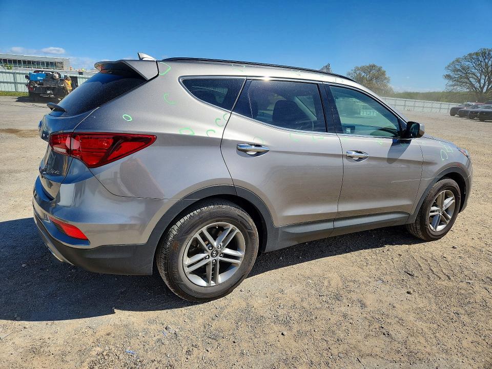 2017 Hyundai VIN 5XYZU3LB5HG390240 COPART salvage auction — HAIL, Wi - Junked Vehicle Bill Of Sale, sold $2,100 on 2026-07-07 (photo 3)