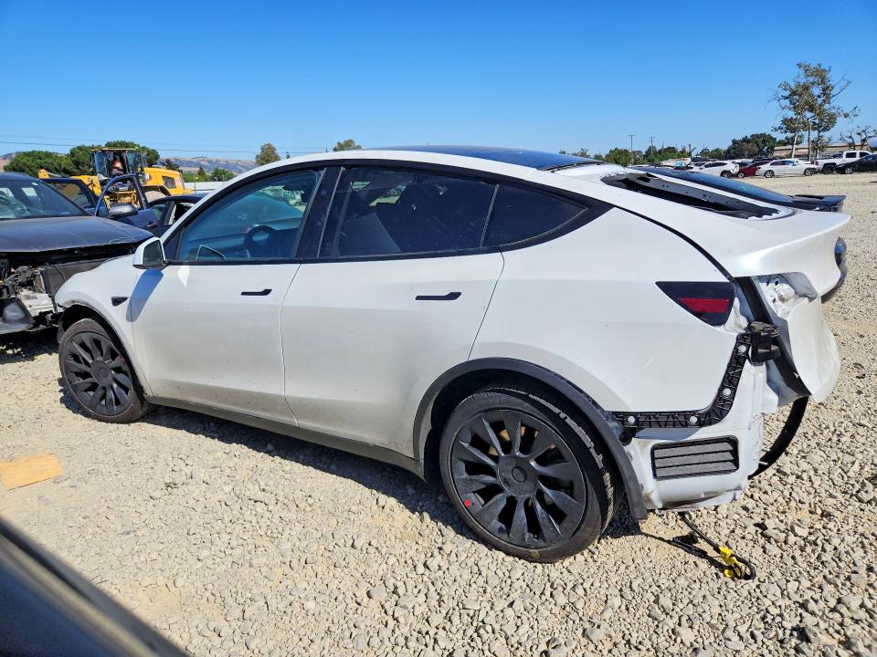 2024 Tesla VIN 7SAYGAEE2RF008613 COPART salvage auction — FRONT END, Ca - Salvage Certificate, sold $12,200 on 2026-07-16 (photo 2)