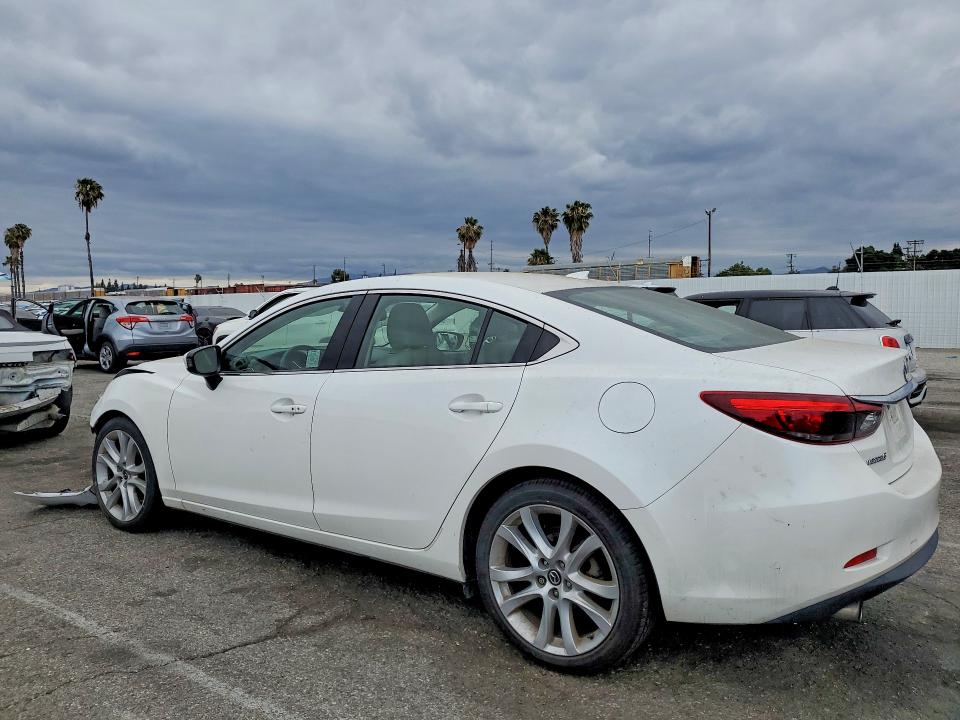 2016 Mazda 6 VIN JM1GJ1T56G1435098 COPART salvage auction — FRONT END, CA - SALVAGE CERTIFICATE, sold $1,750 on 2026-07-24 (photo 2)