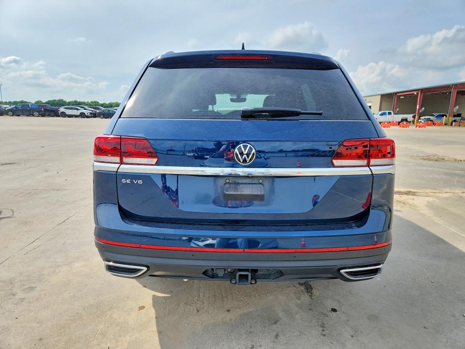 2021 Volkswagen Atlas VIN 1V2WR2CA1MC577218 COPART salvage auction — HAIL, Tx - Certificate Of Title, sold $175 on 2026-07-09 (photo 6)