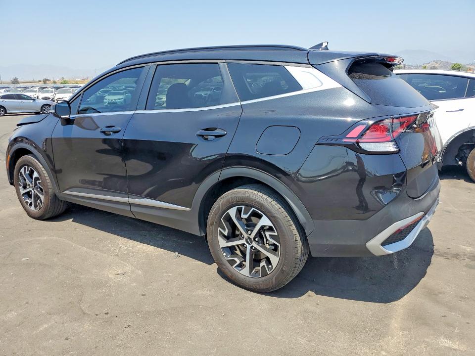 2025 Kia Sportage VIN KNDPVCDG3S7232126 COPART salvage auction — FRONT END, Ca - Salvage Certificate, sold $300 on 2026-07-27 (photo 2)