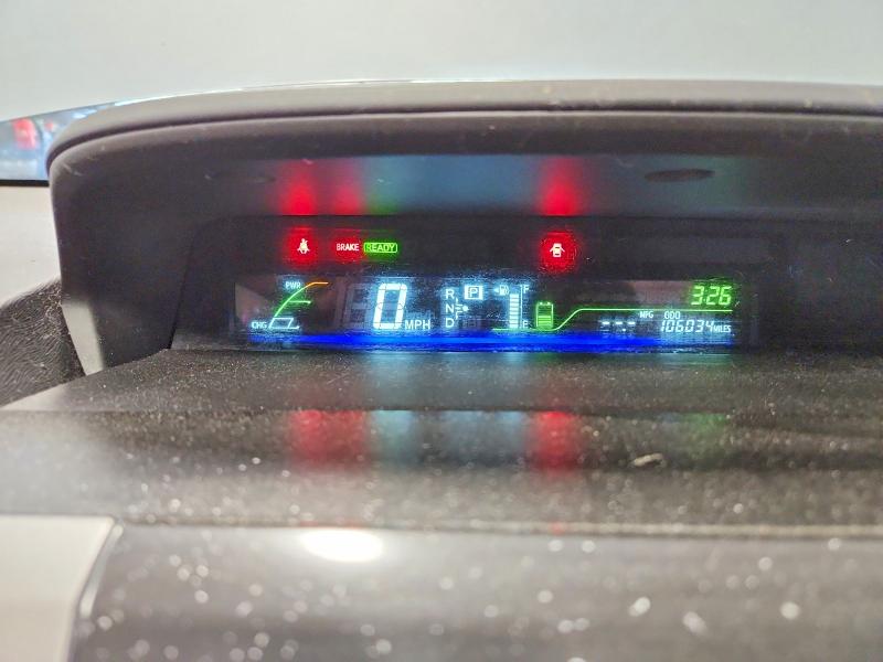 2012 Toyota Prius VIN JTDZN3EU8C3052260 COPART salvage auction — FRONT END, Mn - Cert Of Title-Salvage, sold $2,950 on 2026-07-16 (photo 9)