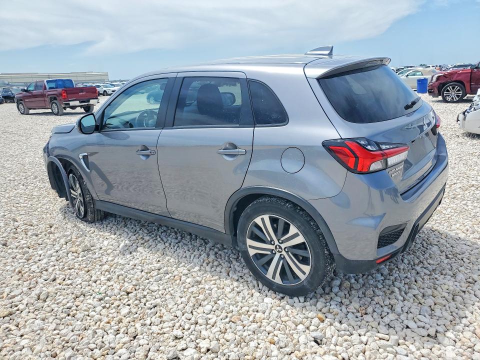 2021 Mitsubishi Outlander VIN JA4APVAU7MU024657 COPART salvage auction — FRONT END, Tx - Salvage Vehicle Title, sold $5,700 on 2026-07-02 (photo 2)