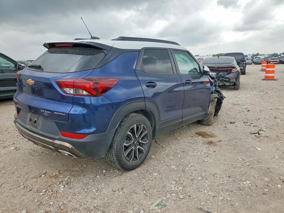 2022 Chevrolet VIN KL79MVSL2NB020646 COPART salvage auction — FRONT END, Tx - Salvage Vehicle Title, sold $3,300 on 2026-07-09 (photo 3)
