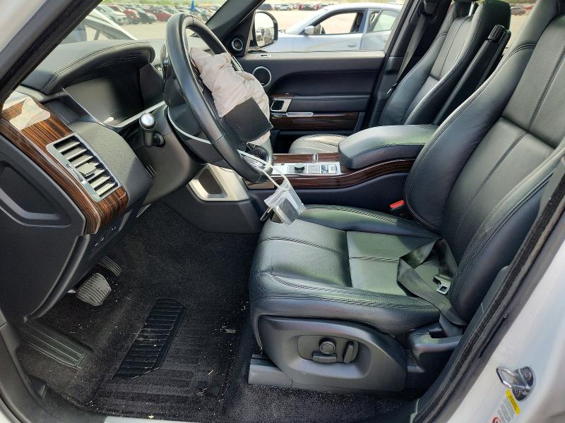 2017 Land rover RANGE ROVER VIN SALGR2FVXHA357669 COPART salvage auction — FRONT END, Tx - Certificate Of Title, sold $175 on 2026-07-30 (photo 7)