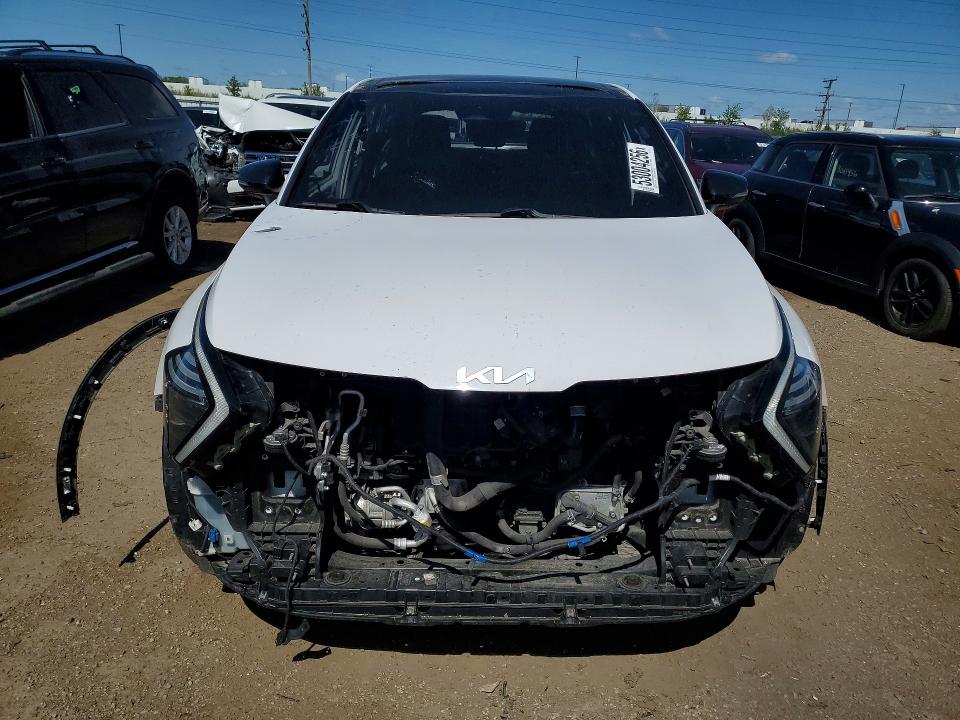 2024 Kia Sportage VIN 5XYK6CDF0RG157686 COPART salvage auction — FRONT END, Il - Salvage Certificate, sold $5,300 on 2026-07-02 (photo 5)