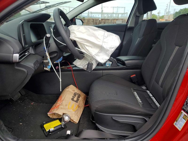 2025 Hyundai Elantra VIN KMHLL4DG0SU051752 COPART salvage auction — FRONT END, Ca - Salvage Certificate, sold $4,150 on 2026-07-22 (photo 7)